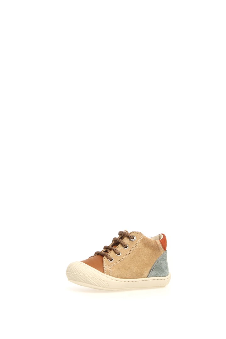 Schoenen Romy Suede / Nappa / Suede Spazz Sand / Cognac / Sage