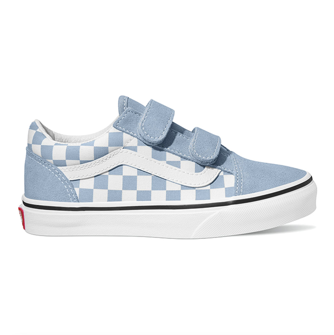 Sneakers Junior Old Skool V Color Theory Checkerboard Dusty Blue