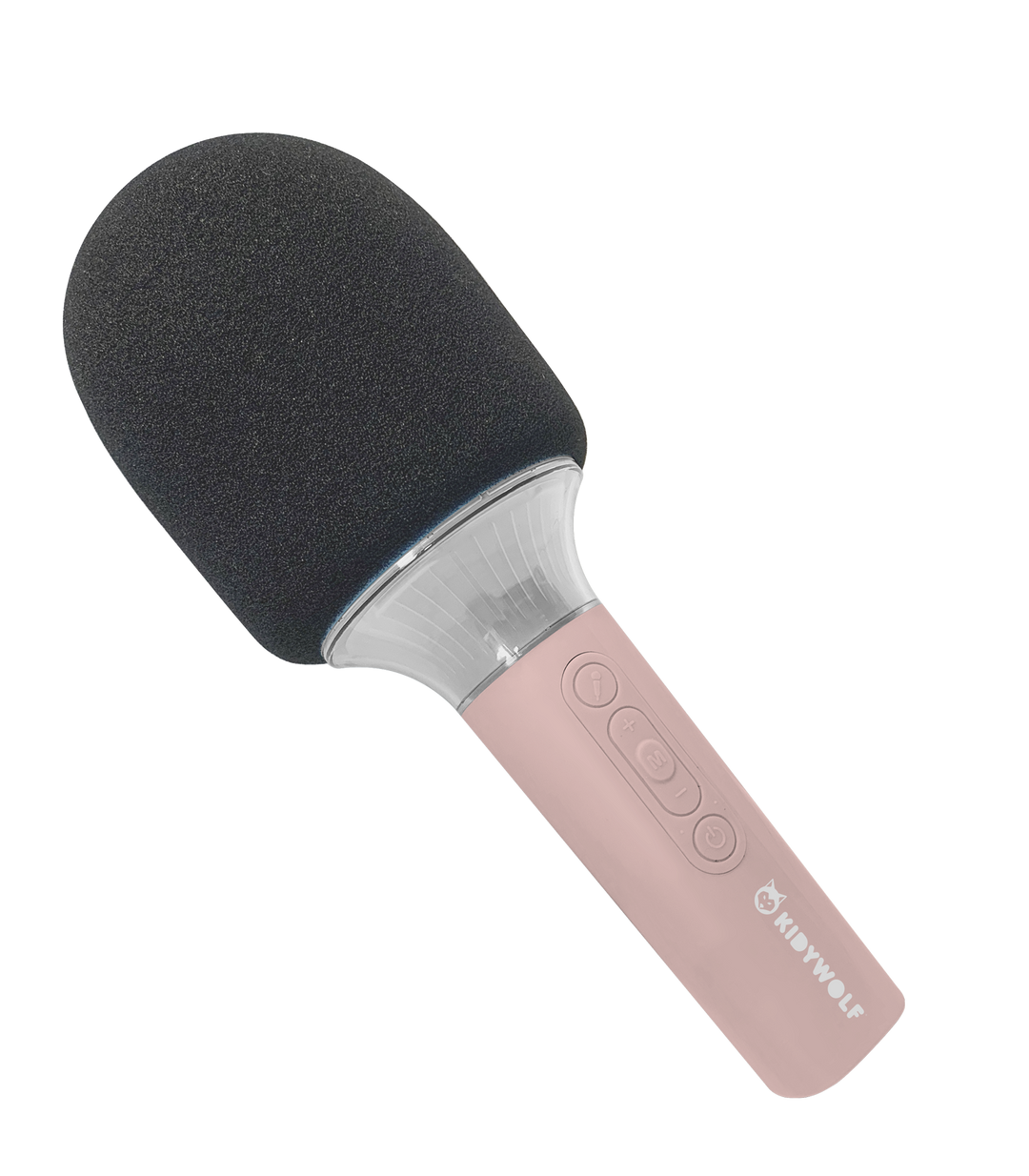 Roze Kidywolf Kidymic Karaoke Microfoon met ingebouwde luidspreker en Bluetooth