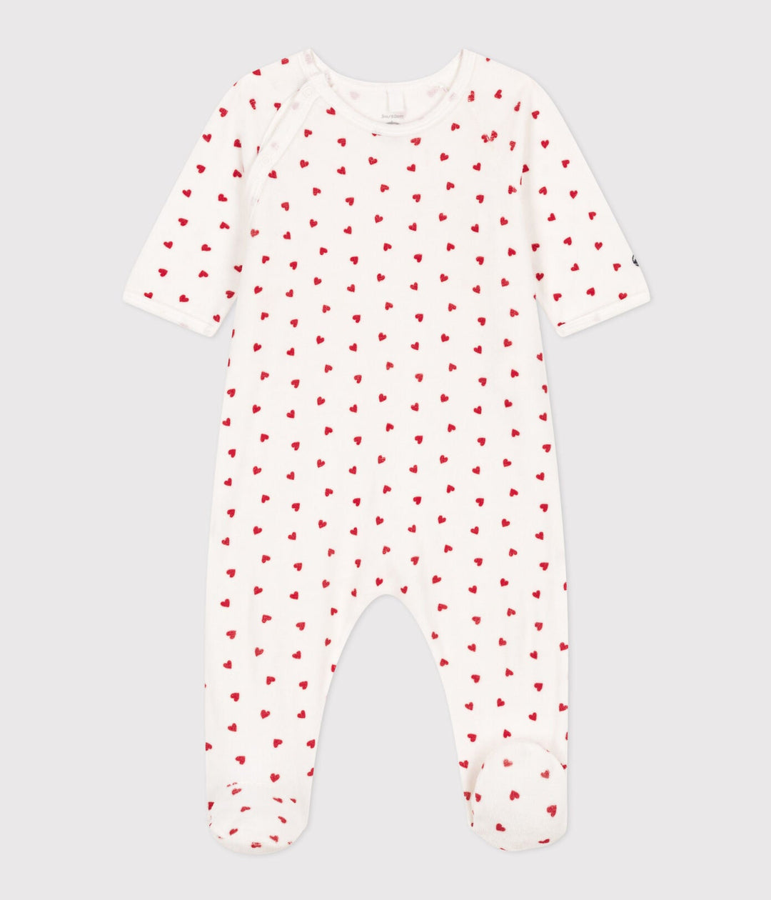 Pyjama Met Voetjes Hearts Marshmallow / Terkuit