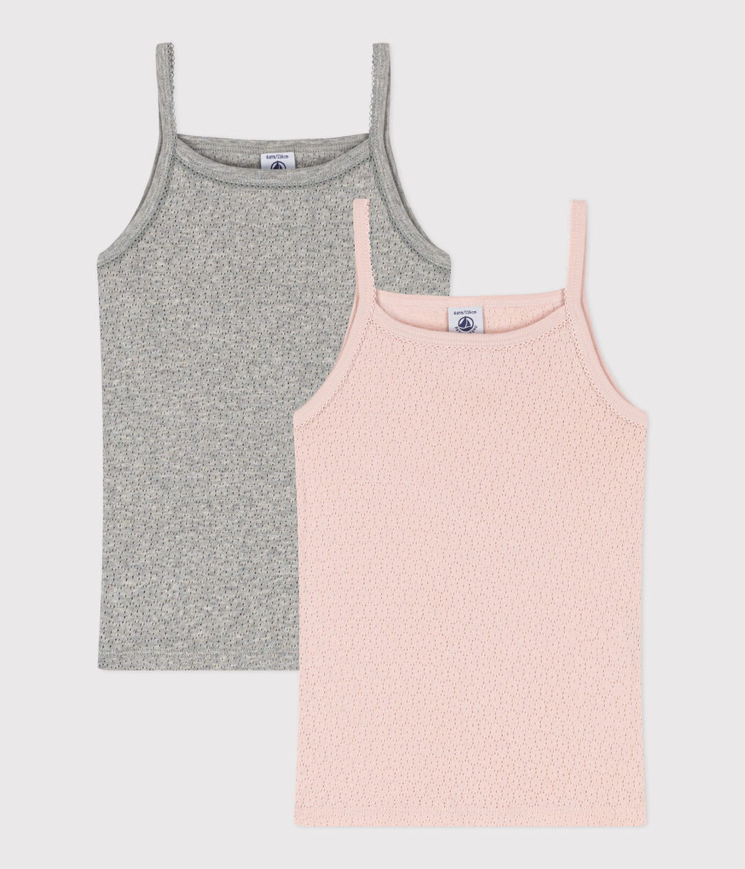 Onderhemd Bretel Pink / Grey Variante 1 (2pack)