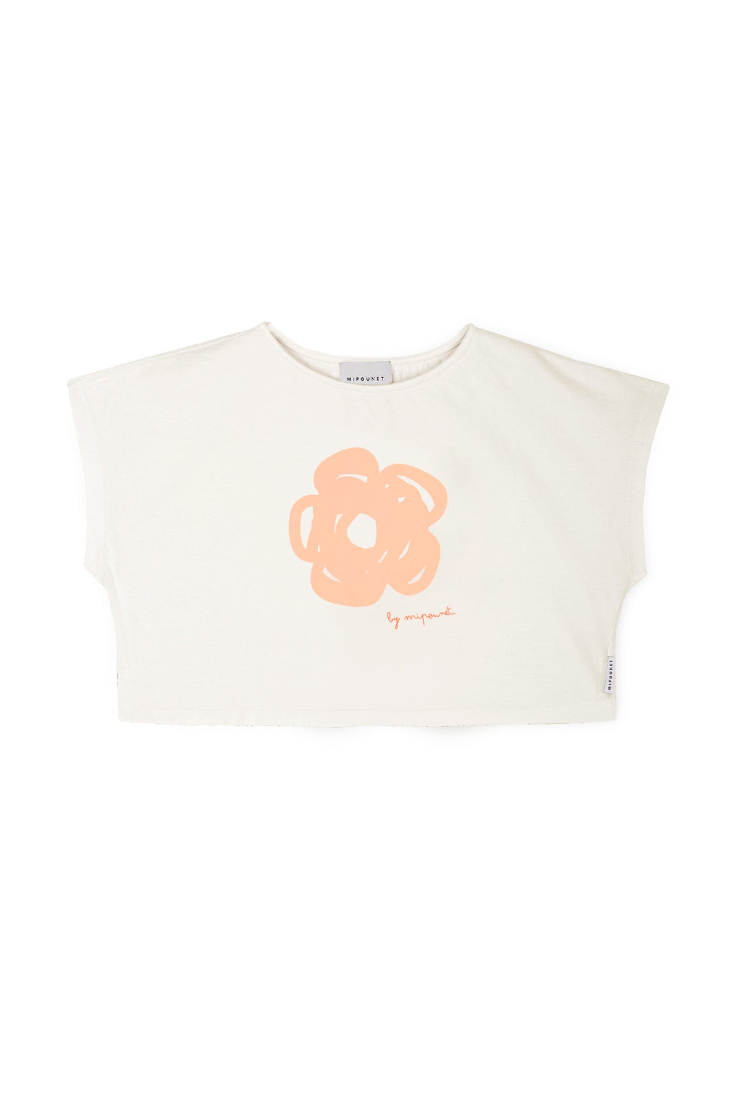 T-shirt Flora Organic Jersey Ecru