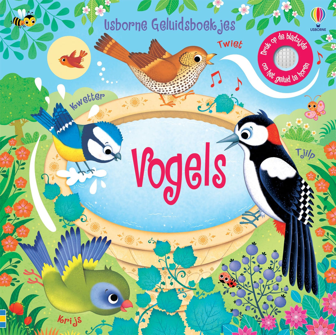 Usborne - Geluidenboek Vogels | Interactief Boek met Vogelgeluiden