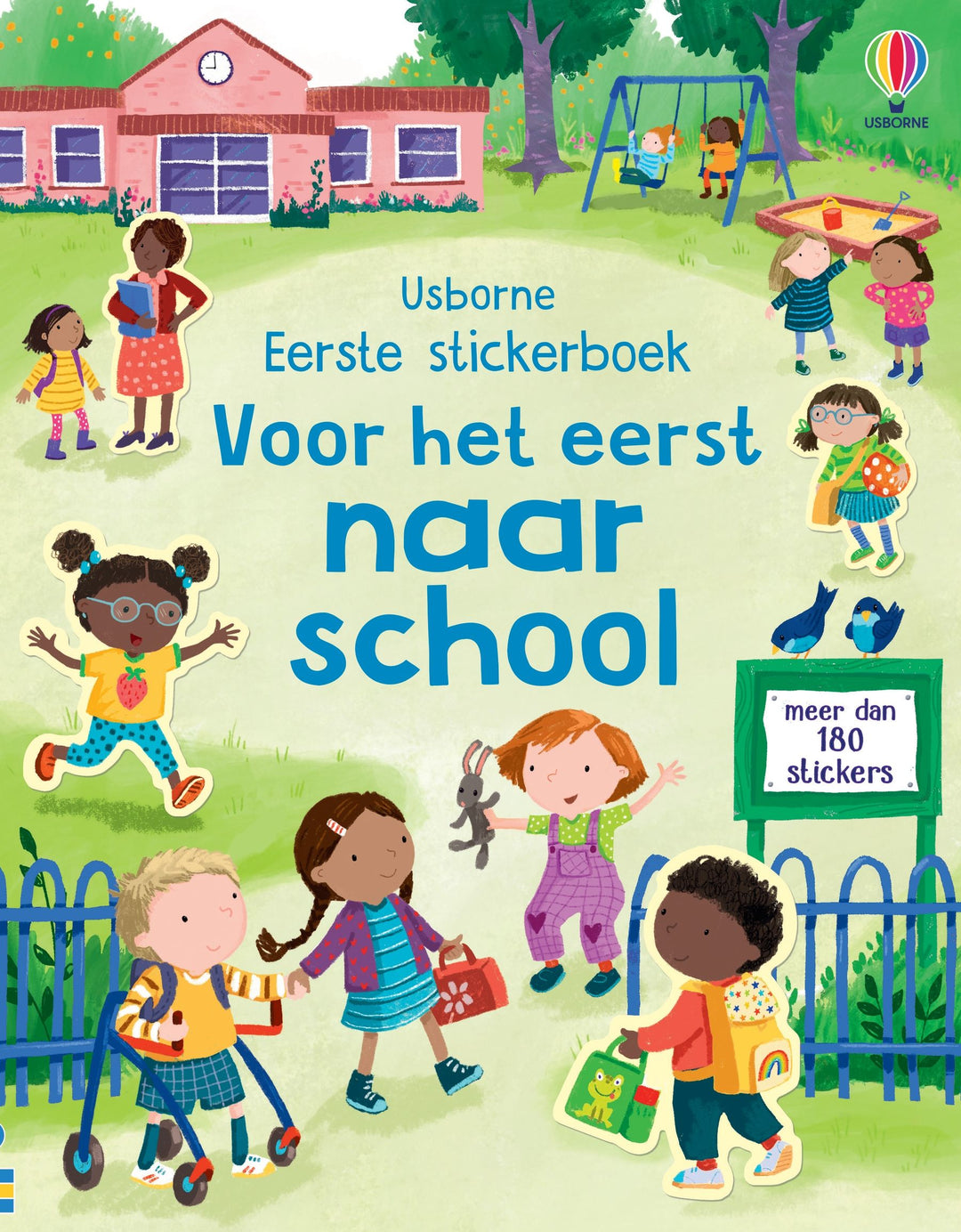 Usborne - Eerste Stickerboek Voor Het Eerst Naar School | Ontdek de Schooldag