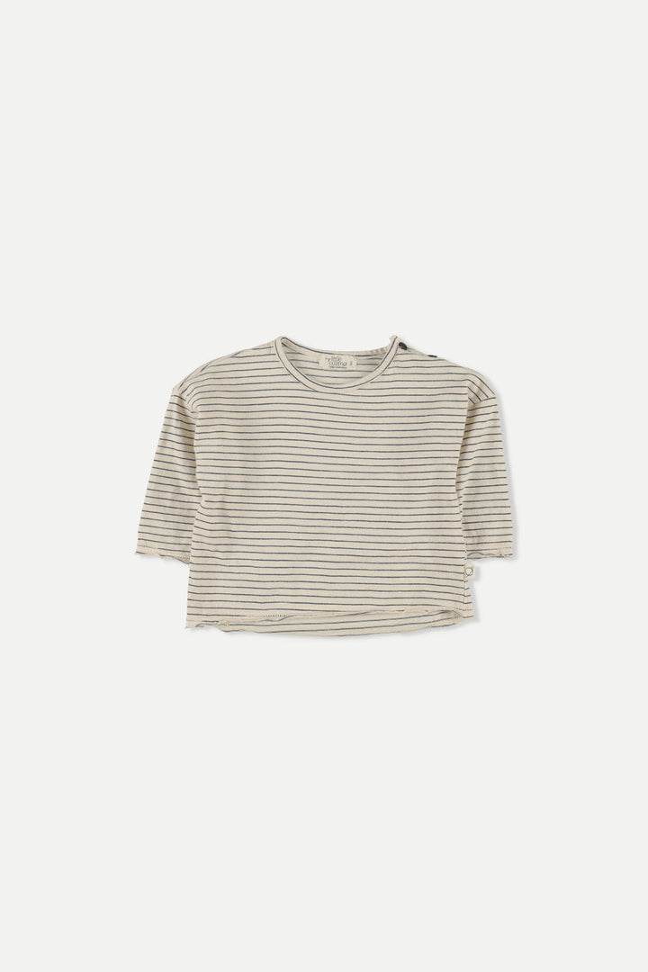 T-shirt Einar Slub Stripes Ivory