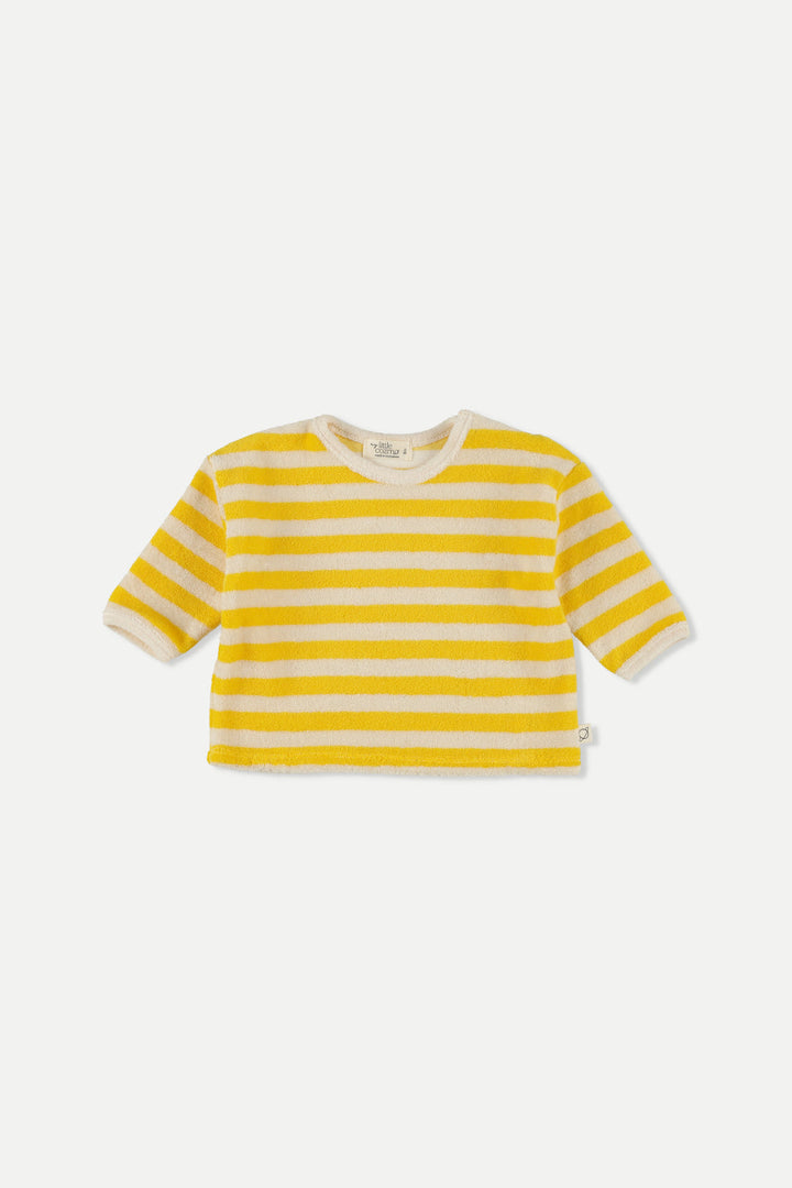 Sweater Gael Toweling Stripes Yellow