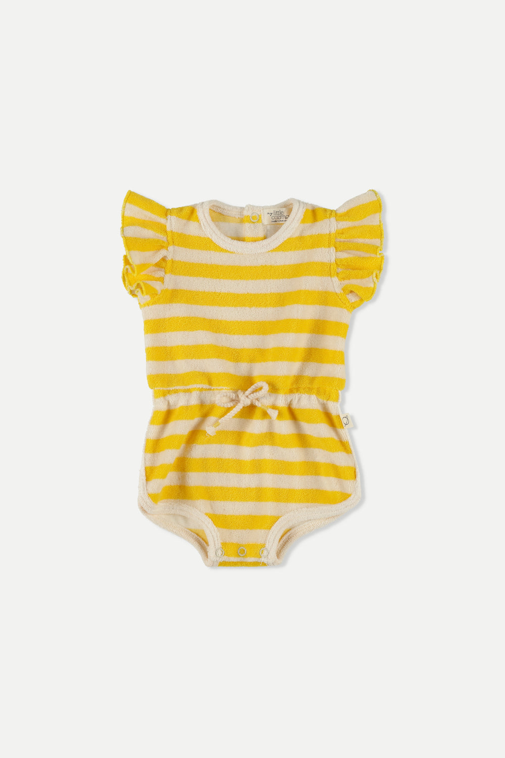 Jumpsuit Madelyn Toweling Stripes Yellow