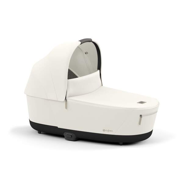 Cybex Draagmand Priam De Luxe Offwhite, comfortabel en stijlvol voor je baby
