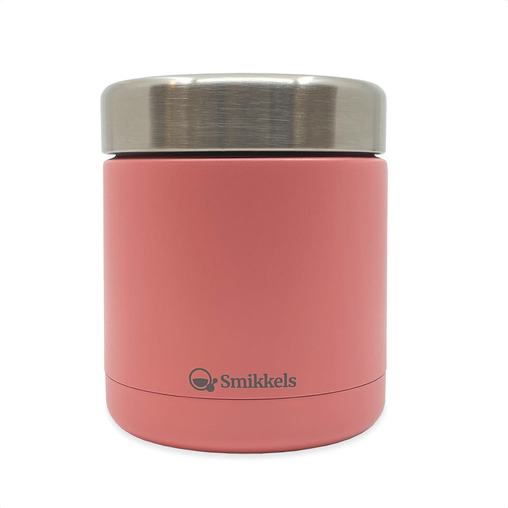 Smikkels - Thermisch Potje Voeding Roze | Perfect voor Onderweg
