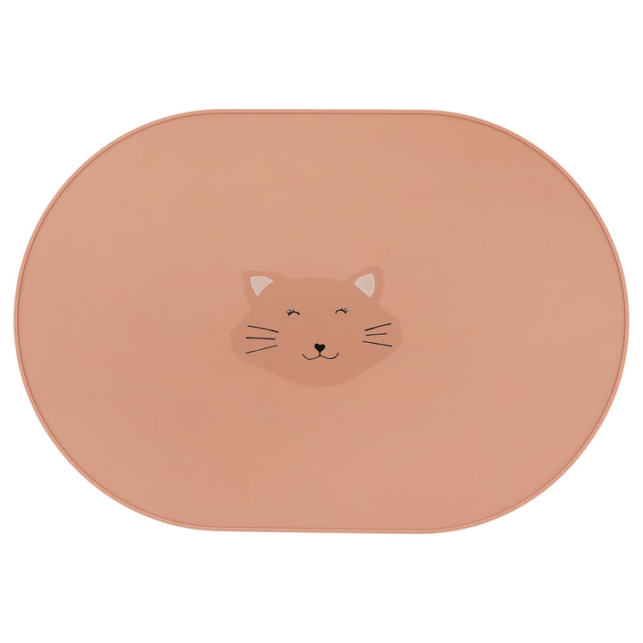 Silicone placemat Mrs. Cat van Trixie, ideaal voor kinderen.