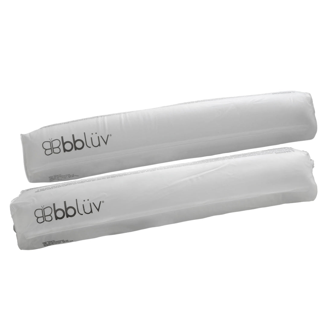 Bblüv Bümps opblaasbare uitvalbeschermer, 2-pack, veilig en verstelbaar, met anti-slip strips en draagtas.