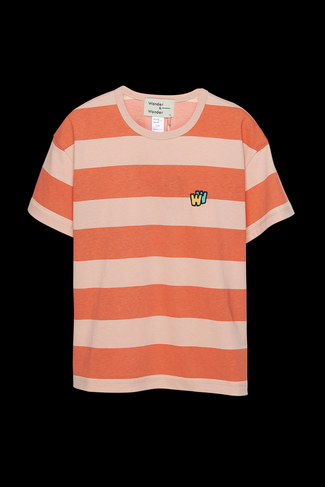 T-shirt Bold Cantaloupe Stripe