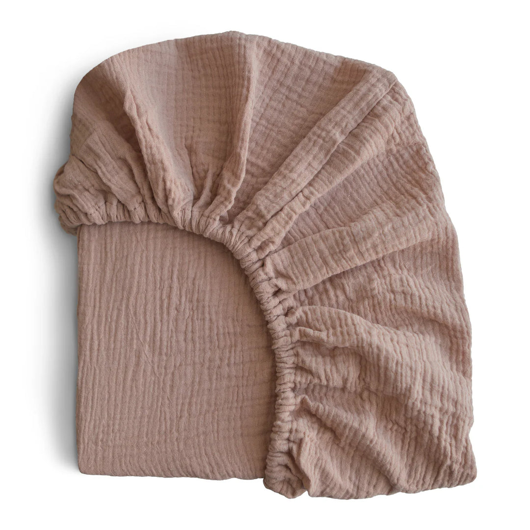 Hoeslaken Bed 60 x 120 cm Natural