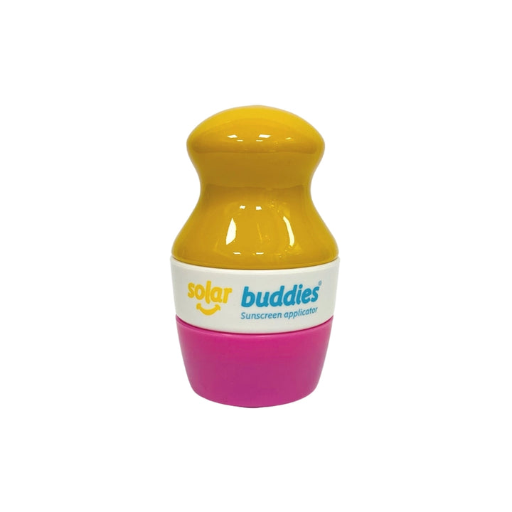 Herbruikbare roze zonnecreme applicator Solar Buddies