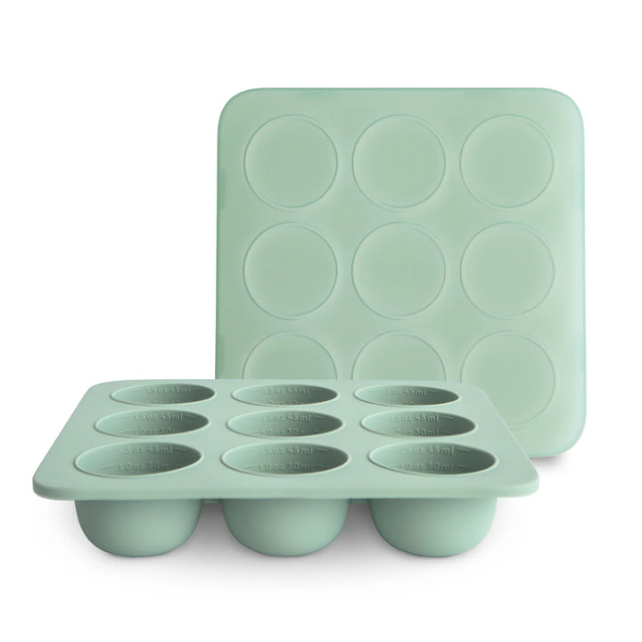 Mushie - Diepvriesbakje Freezer Tray | Cambridge Blue