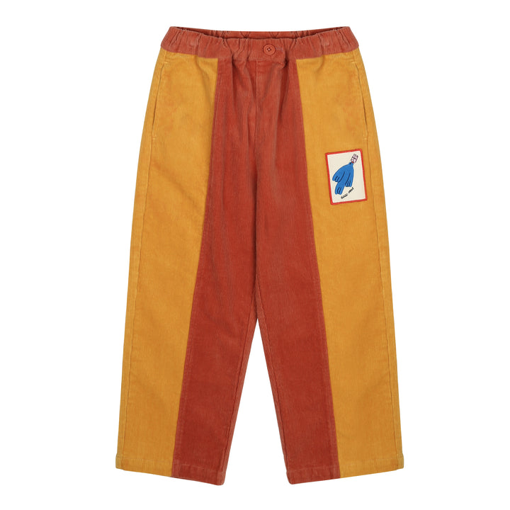 Broek Corduroy Bird Orange