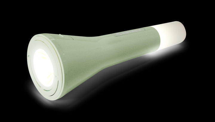 Kidytorche zaklamp groen van Kidywolf, multifunctionele kinderzaklamp met 3 lichtfuncties