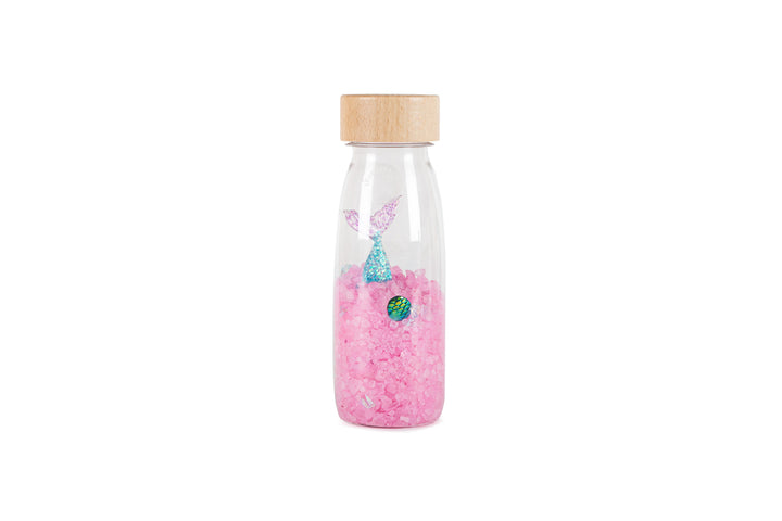 Petit Boum Sensorische Fles Zeemeermin met glitters en kleurrijke elementen