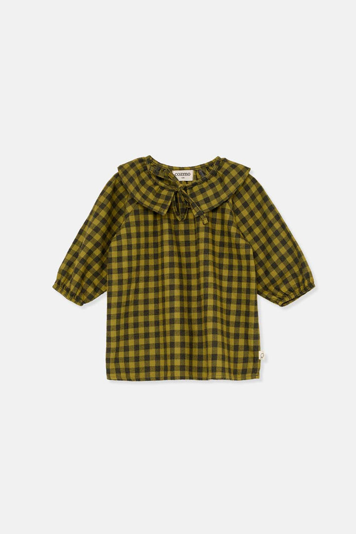 Jurk Berta Gingham Green