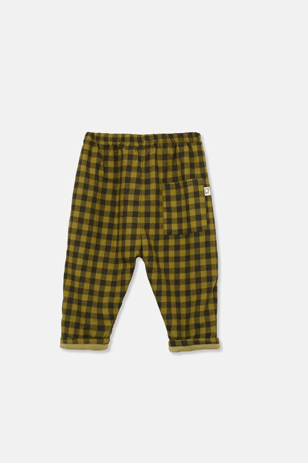 Broek Rafa Gingham Green