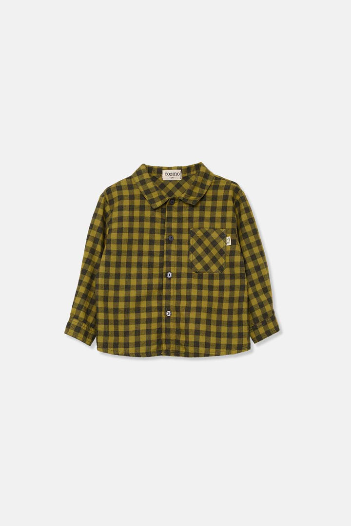 Hemd Samuel Gingham Green