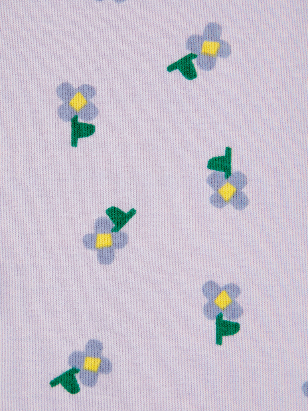 Legging Baby Pansy Flower All Over Lavender