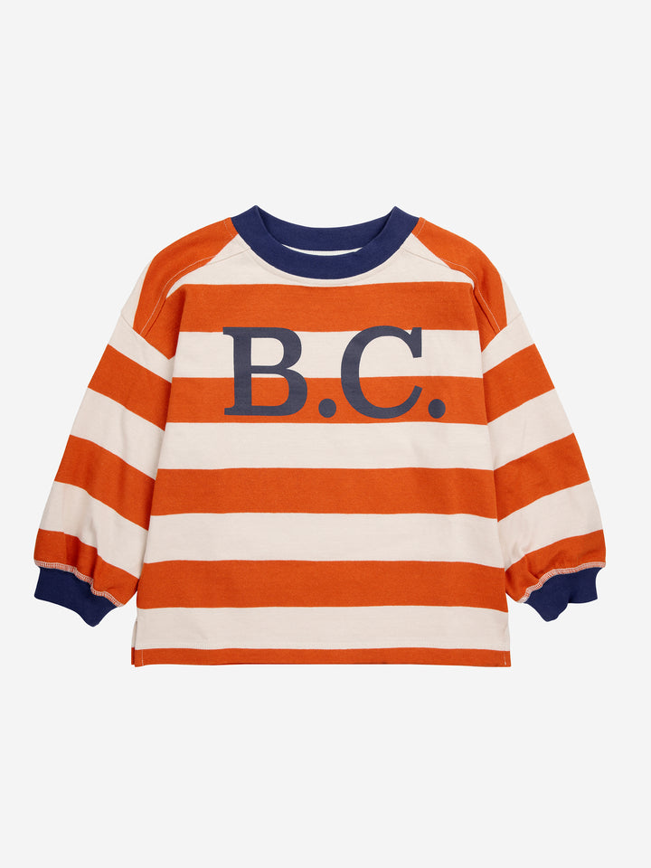 T-shirt B.C. Stripes Orange