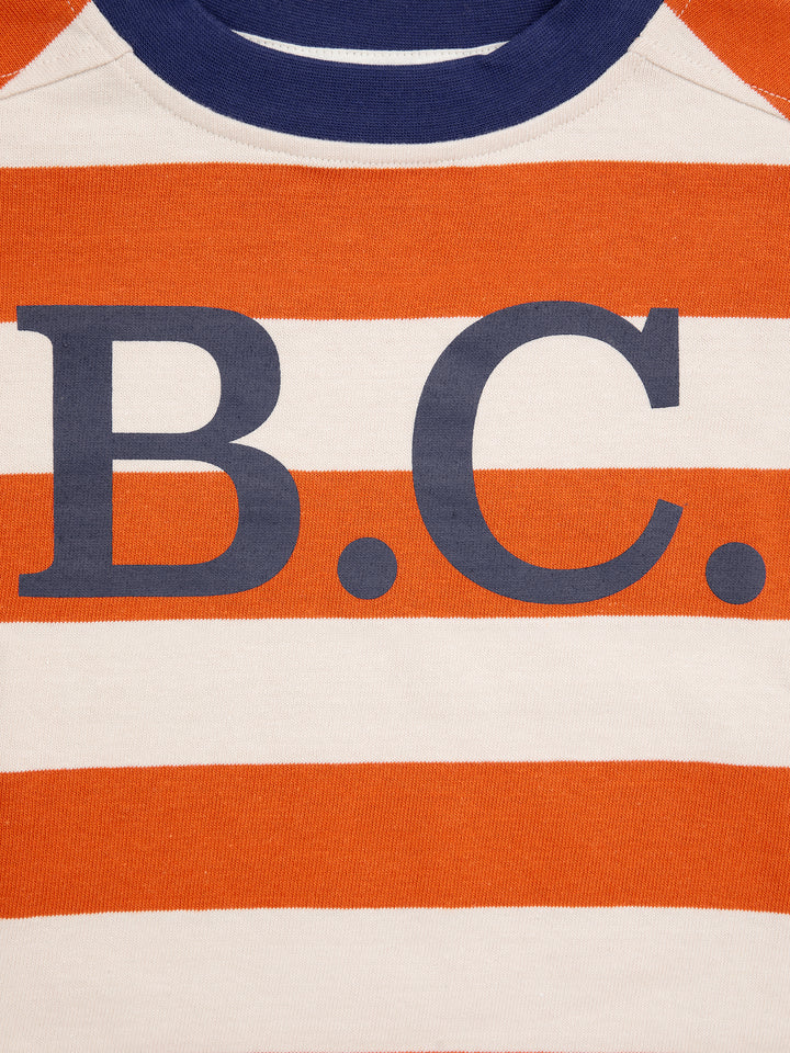 T-shirt B.C. Stripes Orange