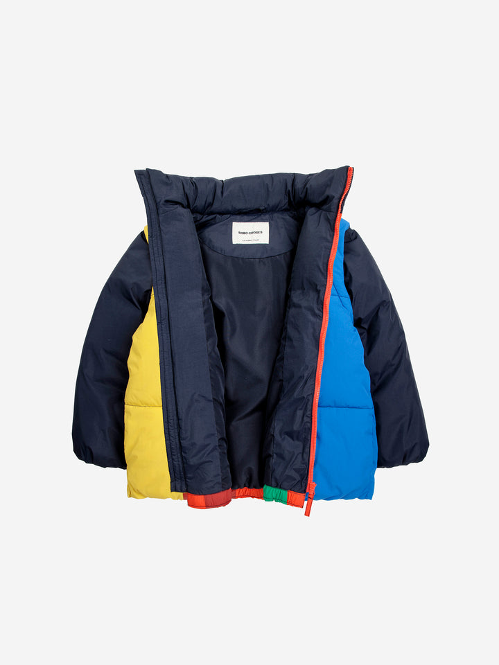 Jas Bobo Choses Padded Color Block Multicolor