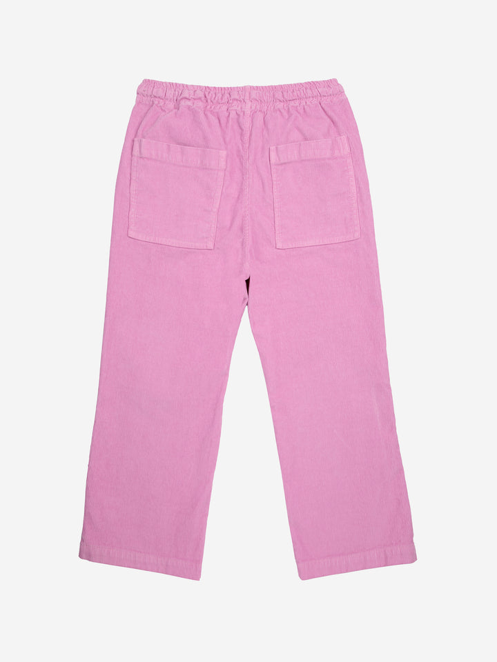 Broek Bobo Choses Straight Corduroy Pink