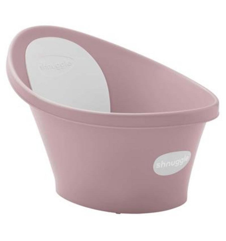 Shnuggle babybadje in Blossom met geïntegreerde newborn support