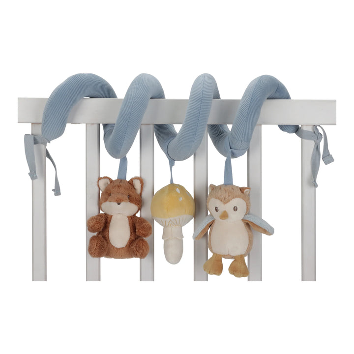 Activiteitenspiraal Forest Friends met vosje, uil en paddenstoel van Little Dutch