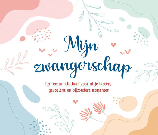Hardback invulboek voor zwangerschap van PaperStore met ruimte voor foto's en herinneringen.