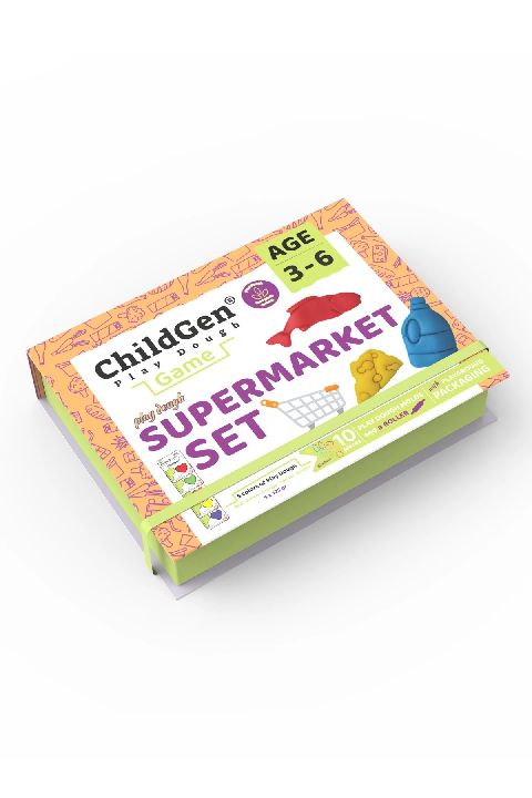 Childgen - Klei Supermarket Set | Multicolor