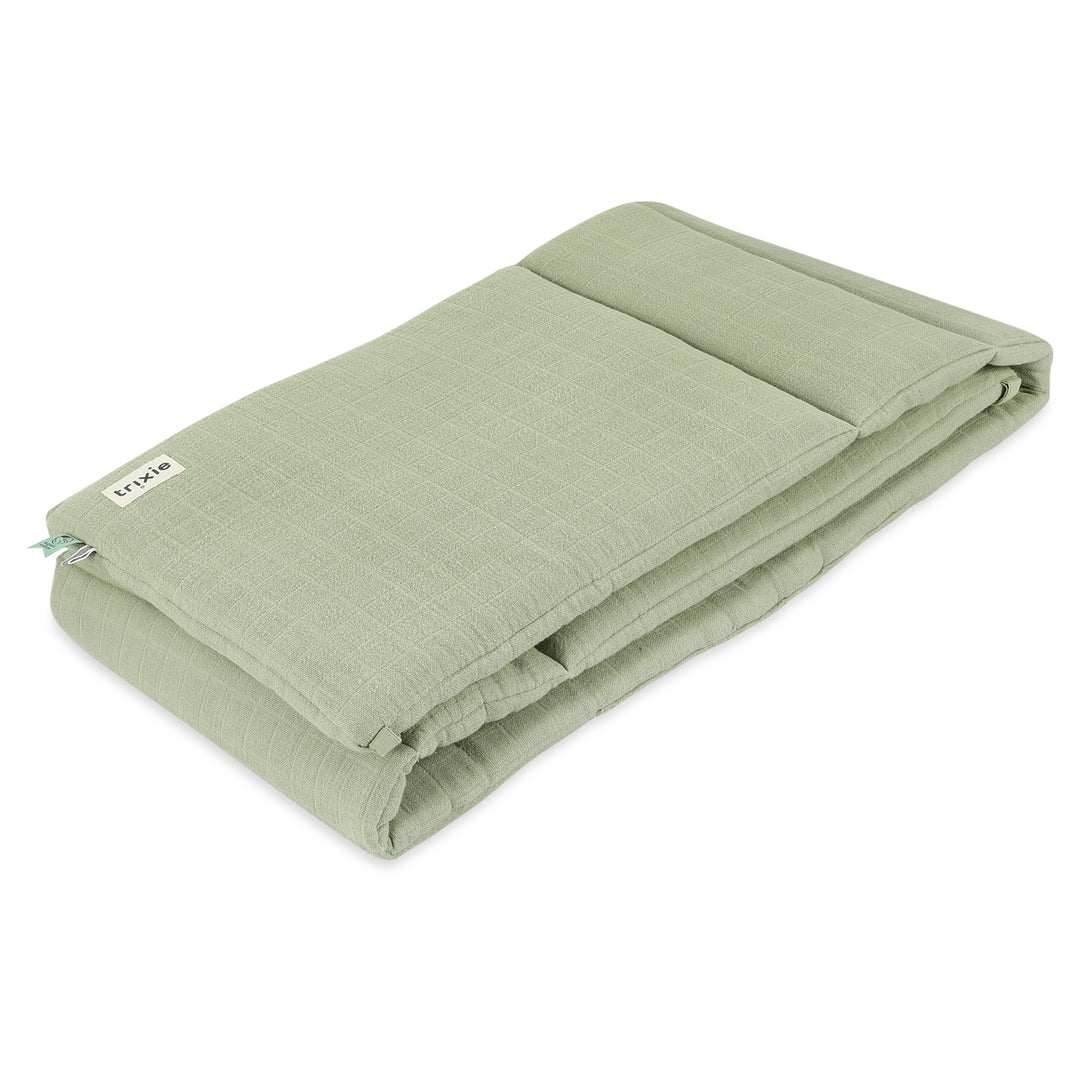 Trixie - Omrander Bed / Park Bliss Sage | Katoenen Bumper