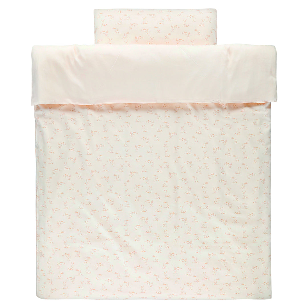 Trixie - Donsovertrek Bed 100 x 140 cm Rosy Rabbit | Biologisch Katoen