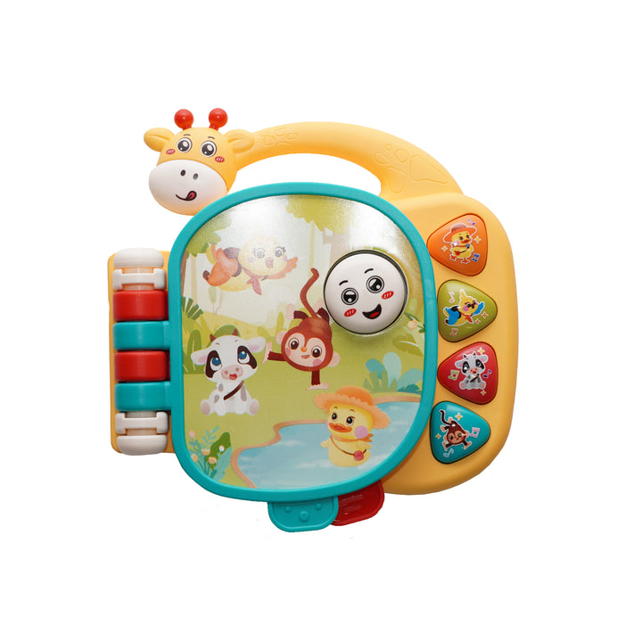 Sassy - Activiteitenboek Met Muziek Giraffe | Vanaf 12 Maanden