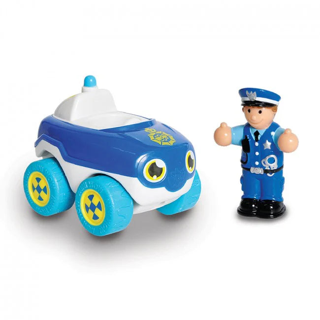 WOW Toys - Speelgoedauto Bobby Police Car | Politieauto voor Peuters