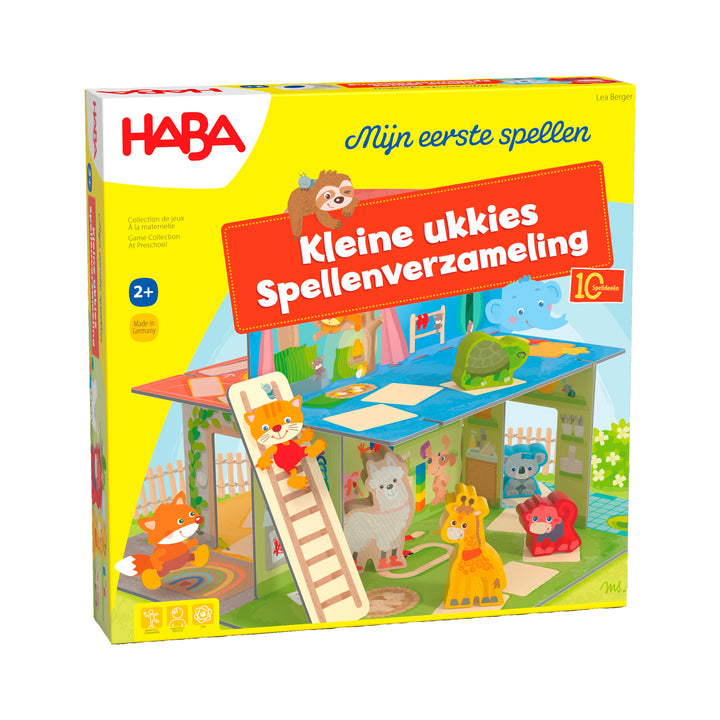 Haba - Mijn Eerste Spellen: Kleine Ukkies Spellenverzameling | Vanaf 2 jaar