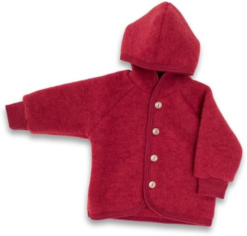 Engel - Fleece Jas Met Kap | Jasper Melange