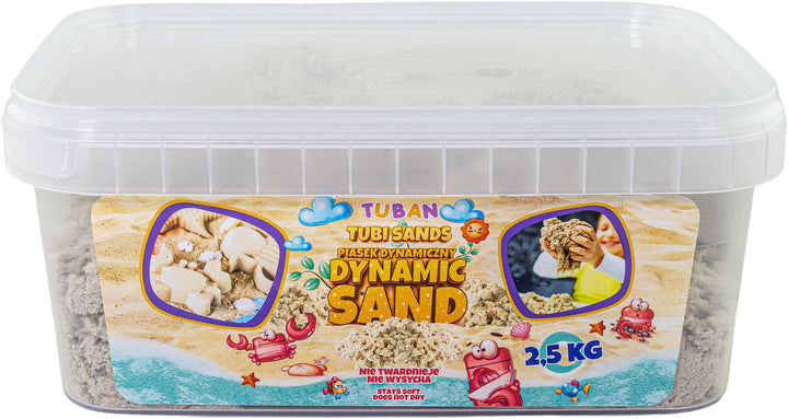 Tuban - Dynamisch Zand Natural 2.5 kg | Creatief Speelzand