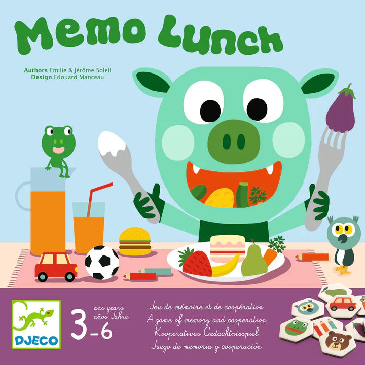 Djeco - Spel Memo Lunch | Geheugenspel voor Kinderen
