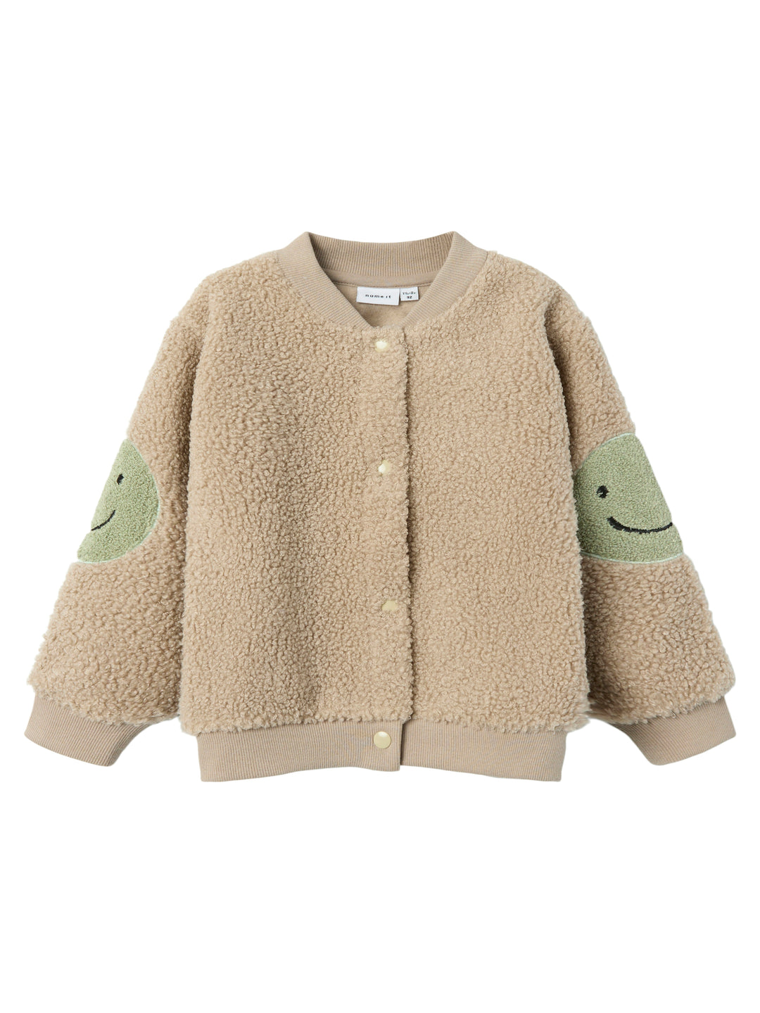 Cardigan Sand Reg Teddy Pure Cashmere