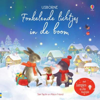 Usborne - Boek Fonkelende Lichtjes In De Boom | Feestelijk Prentenboek