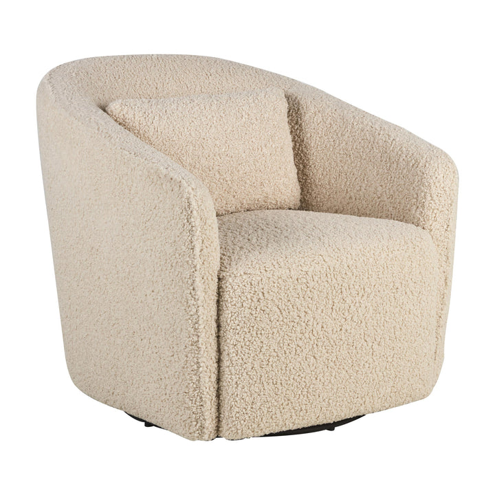 Quax Stoel Swivel Gliding Gomi Sheep, draai- en glijdende nursing chair met zacht kussen.