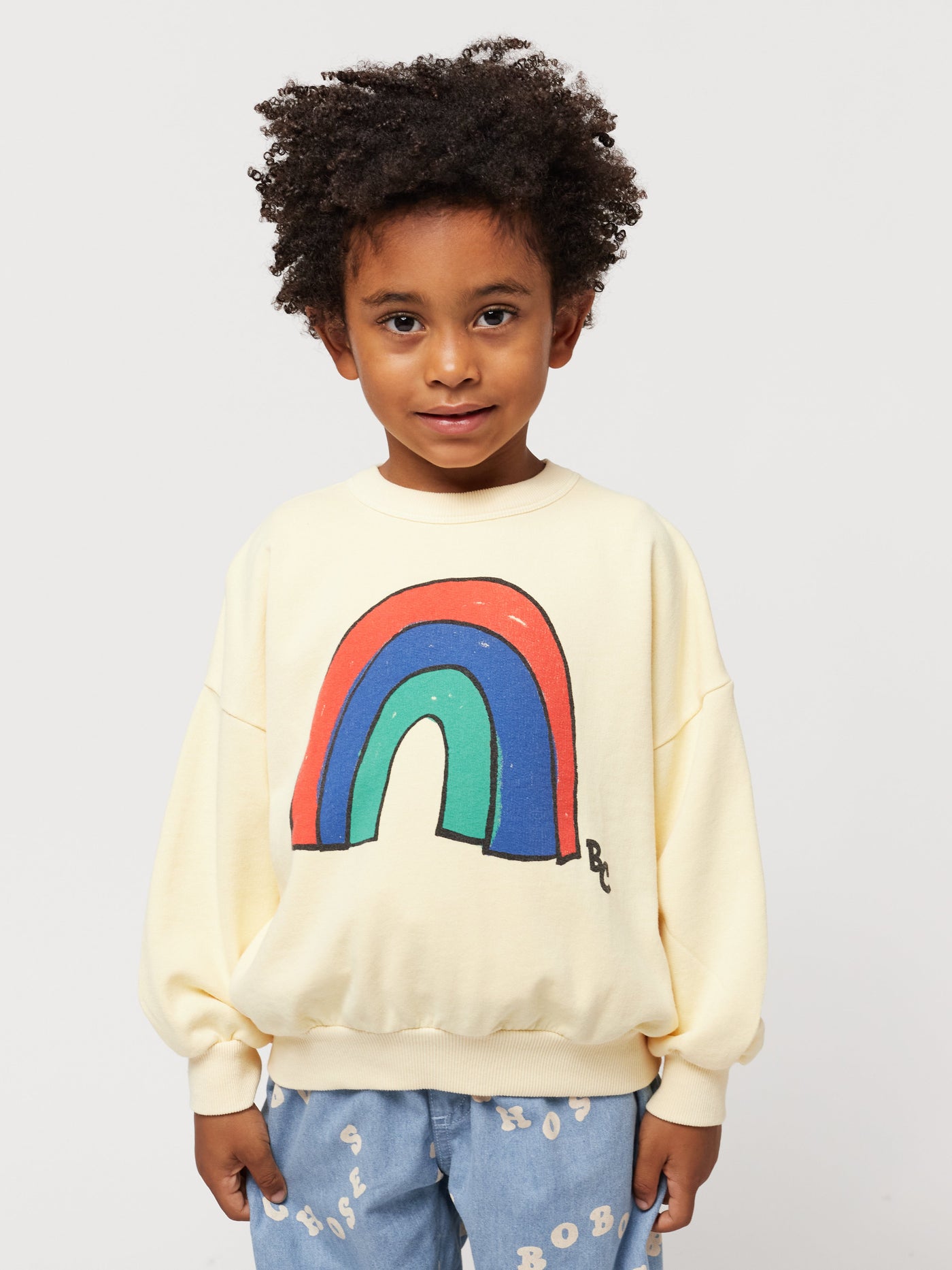 Sweater Rainbow Light Yellow