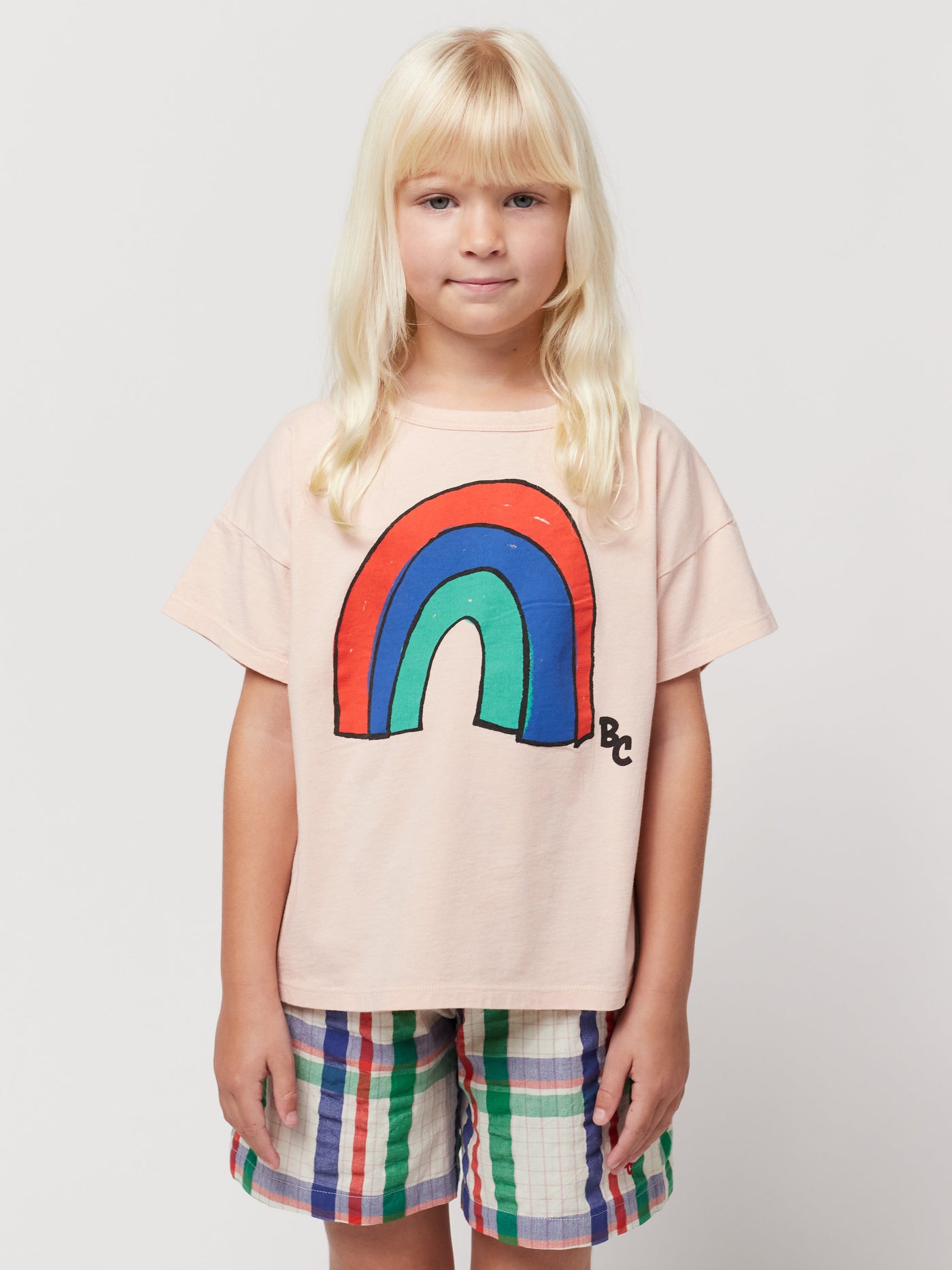 T-shirt Rainbow Light Pink