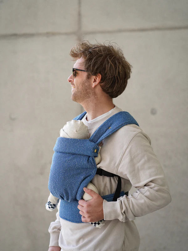 Monkose - Draagzak Heiwa | Denim Dots