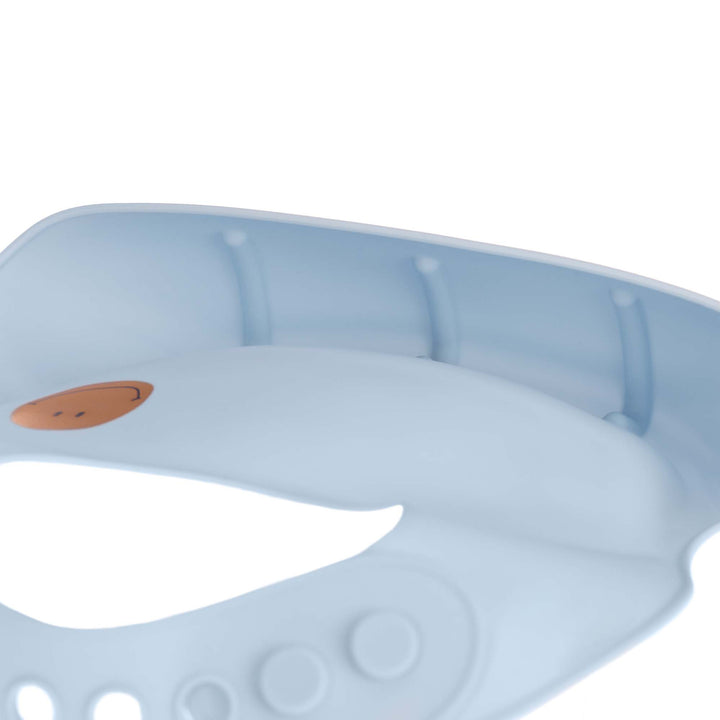 Lassig Siliconen Slab Happy Rascals Smile in Sky Blue met opvangzak