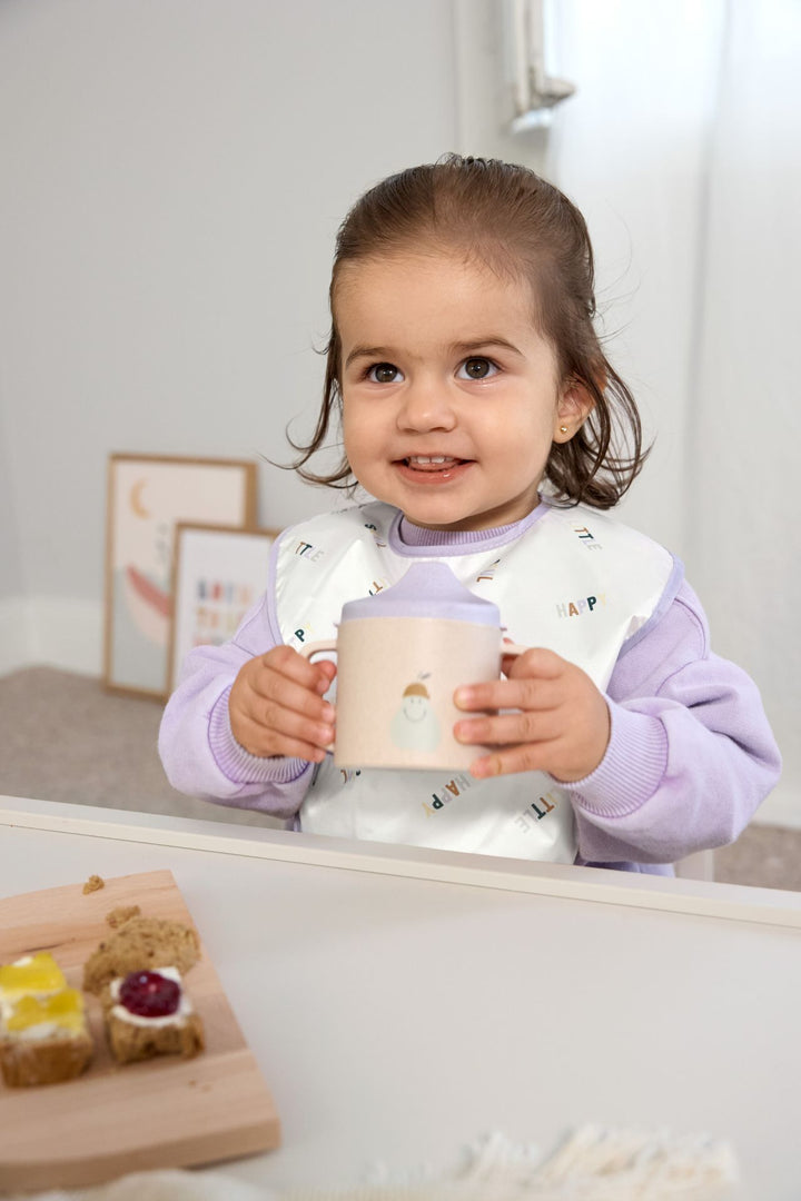Lässig drinkbeker Sippy met vrolijke kersenprint, twee handgrepen en antilekventiel